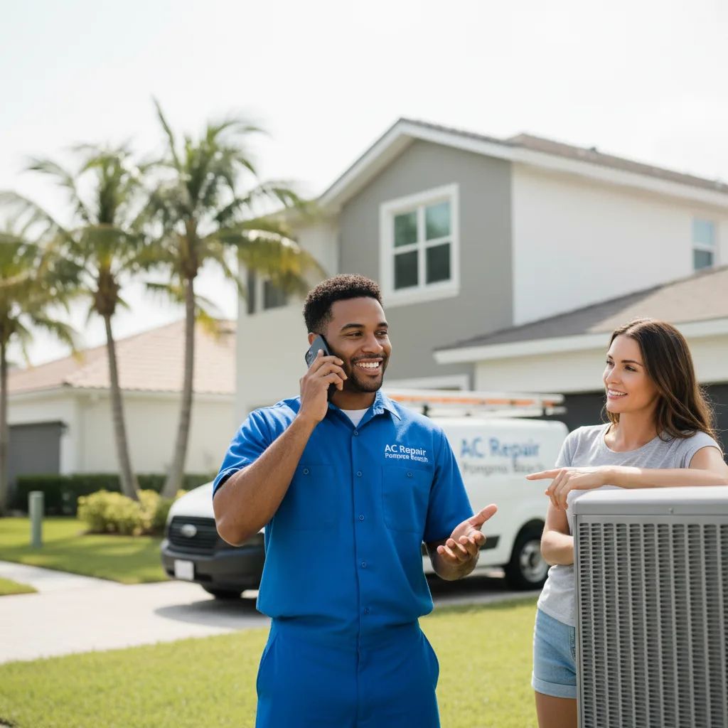 AC Repair Pompano Beach customer support in Saint Paris